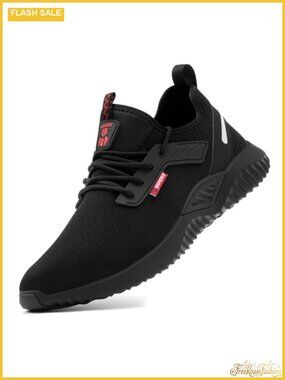 Steel Toe Work Sneakers Lightweight Safety Shoes Construction